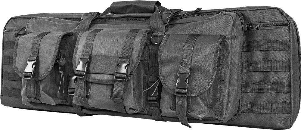 Soft Gun Cases NC Star Ready Series VISM by NcSTAR DOUBLE CARBINE CASE/URBAN GRAY/36 IN